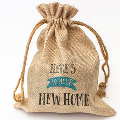 HERE'S TO YOUR NEW HOME - Toasted Coconut Bowl Candle – Soy Wax - Gift Present