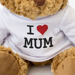 I Love Mum Teddy Bear