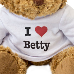 I Love Betty - Teddy Bear