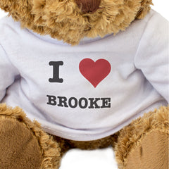 I Love Brooke - Teddy Bear