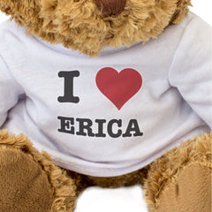 I Love Erica - Teddy Bear