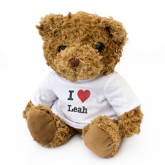 I Love Leah - Teddy Bear