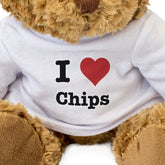 I Love Chips - Teddy Bear