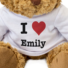 I Love Emily - Teddy Bear