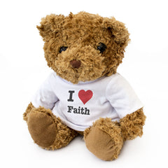 I Love Faith - Teddy Bear