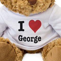 I Love George - Teddy Bear