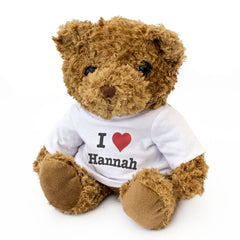 I Love Hannah - Teddy Bear