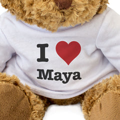 I Love Maya - Teddy Bear