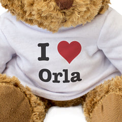 I Love Orla - Teddy Bear