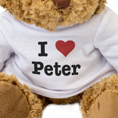 I Love Peter - Teddy Bear