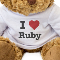 I Love Ruby - Teddy Bear