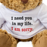 I Need You In My Life - Teddy Bear