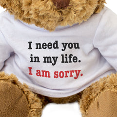 I Need You In My Life - Teddy Bear