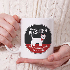 Love Westies, West Highland Terrier Mug