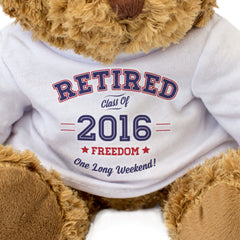 Retired 2016 - Teddy Bear