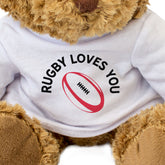 RUGBY LOVES YOU - Teddy Bear