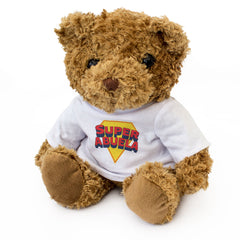 SUPER ABUELA - Teddy Bear - Cute Soft Cuddly - Gift Present