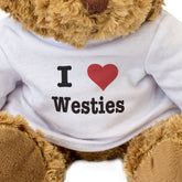 I Love Westies - Teddy Bear