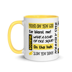 ONLY IN NORFOLK Phrases - Coffee Mug - Funny Gift Present for Someone from Norfolk