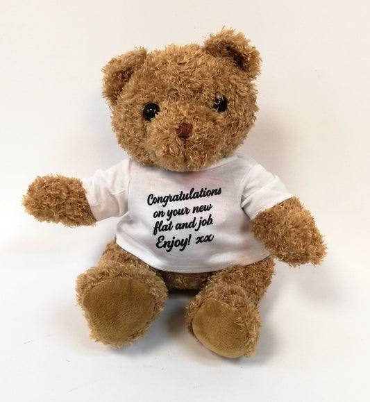 Can you personalise a teddy bear for my friend please?