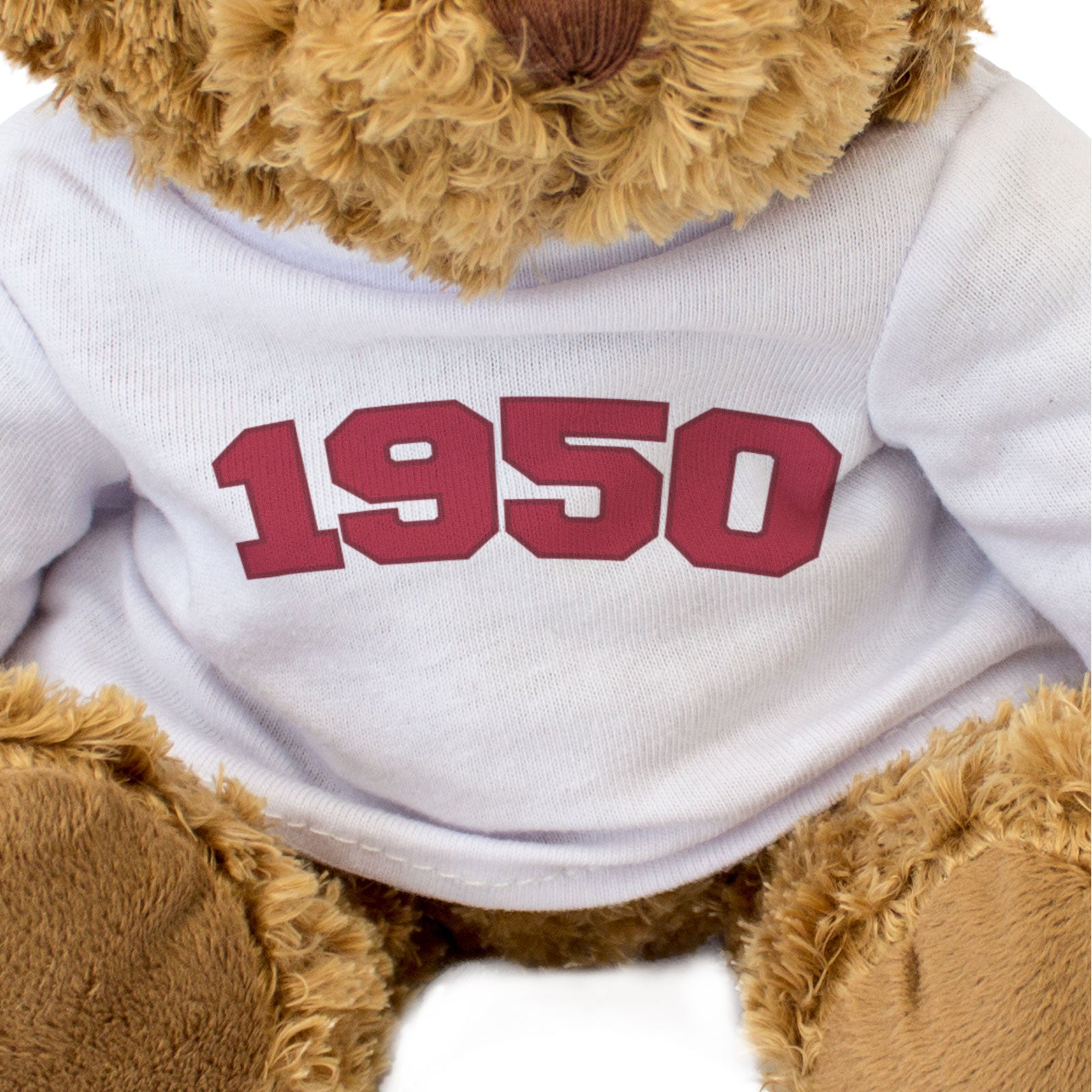 1950 - Teddy Bear - Cute Cuddly Funny - Friend Born In 1950 Year Gift Present