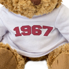 1967 - Teddy Bear - Cute Cuddly Funny - Friend Born In 1967 Year Gift Present