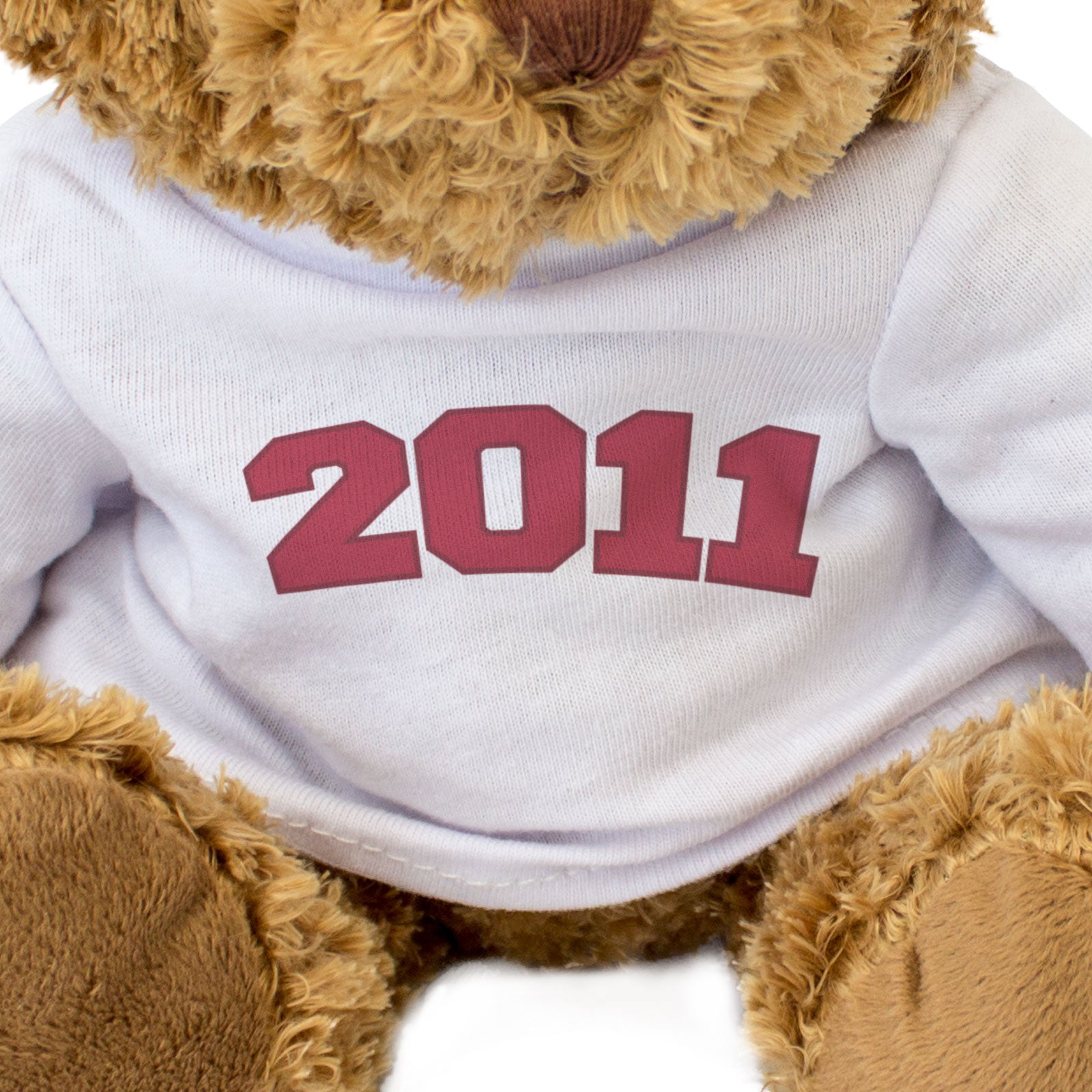 2011 - Teddy Bear - Cute Cuddly Funny - Friend Born In 2011 Year Gift Present