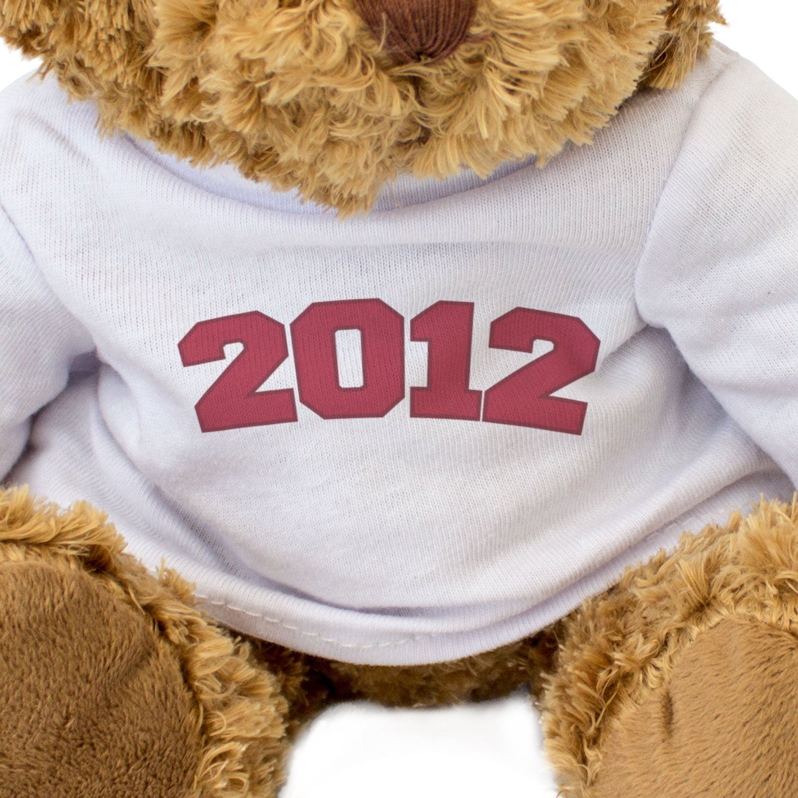 2012 - Teddy Bear - Cute Cuddly Funny - Friend Born In 2012 Year Gift Present