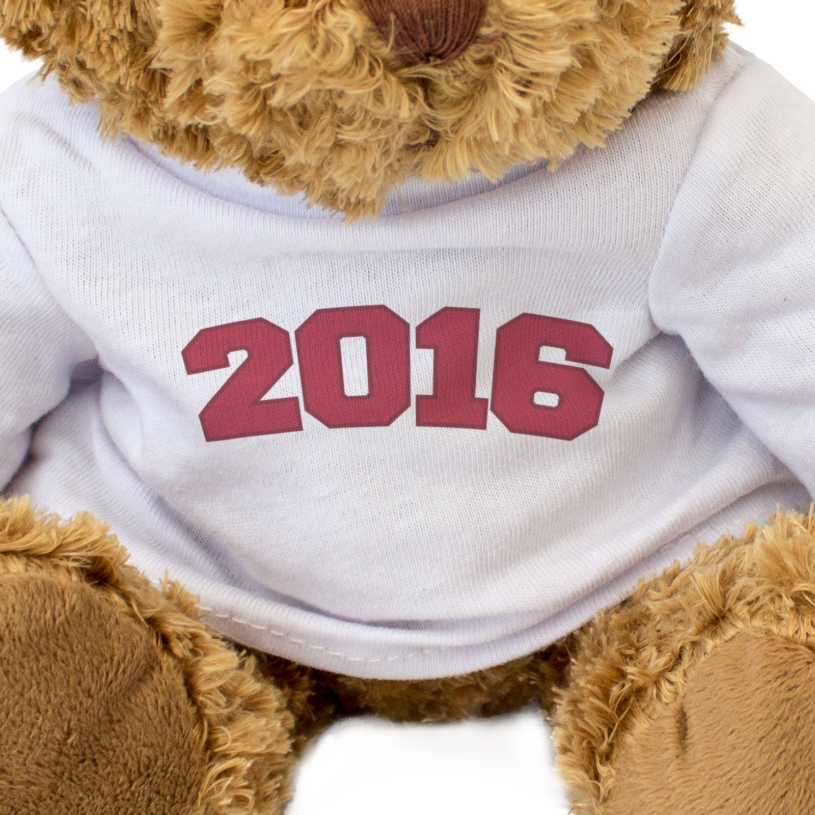 2016 - Teddy Bear - Cute Cuddly Funny - Friend Born In 2016 Year Gift Present