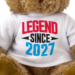 LEGEND SINCE 2027 - Teddy Bear - Cute Funny - Friend Born In 2027 Gift Present
