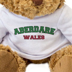 ABERDARE, WALES - Teddy Bear - Cute Cuddly Soft Adorable - Welsh Gift Present