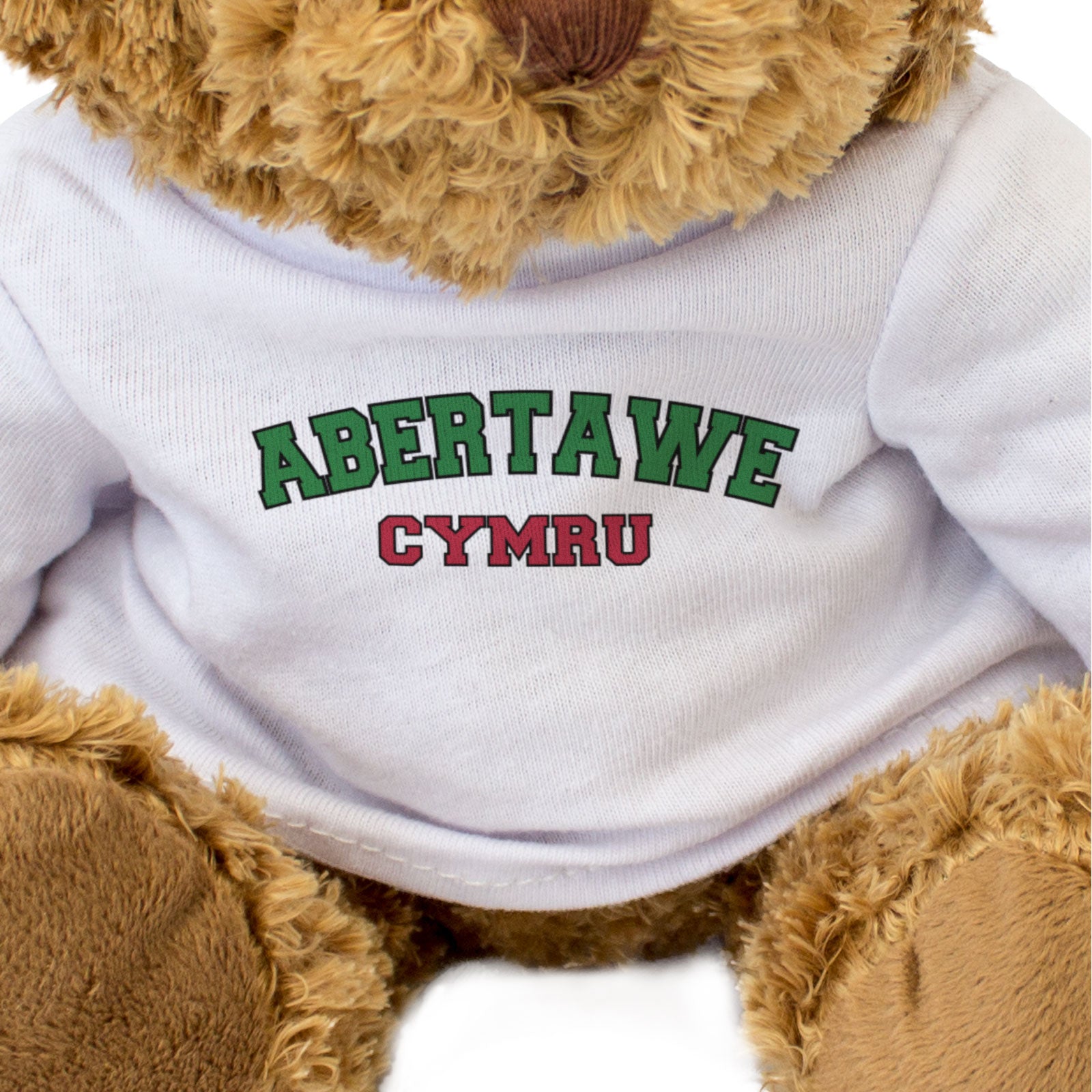 ABERTAWE, CYMRU - Teddy Bear - Cute Cuddly Soft - Swansea Welsh Gift Present