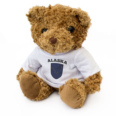 Alaska Flag - Teddy Bear - Gift Present