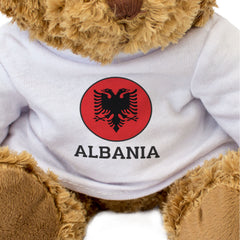 ALBANIA FLAG ROUNDEL - Teddy Bear - Cute Cuddly Soft - Albanian Gift Present