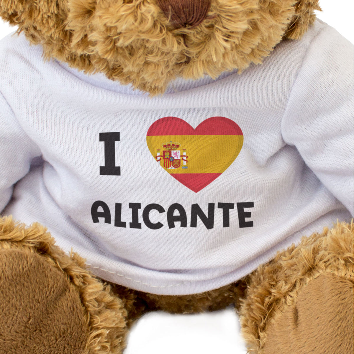 I Love Alicante (Spain Flag) - Teddy Bear
