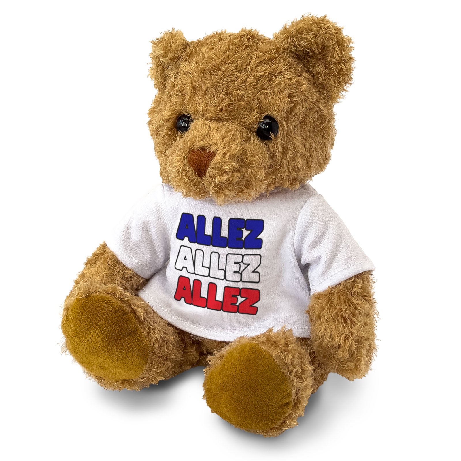 ALLEZ ALLEZ ALLEZ - Teddy Bear - Cute Funny French - Football Fan Gift Present