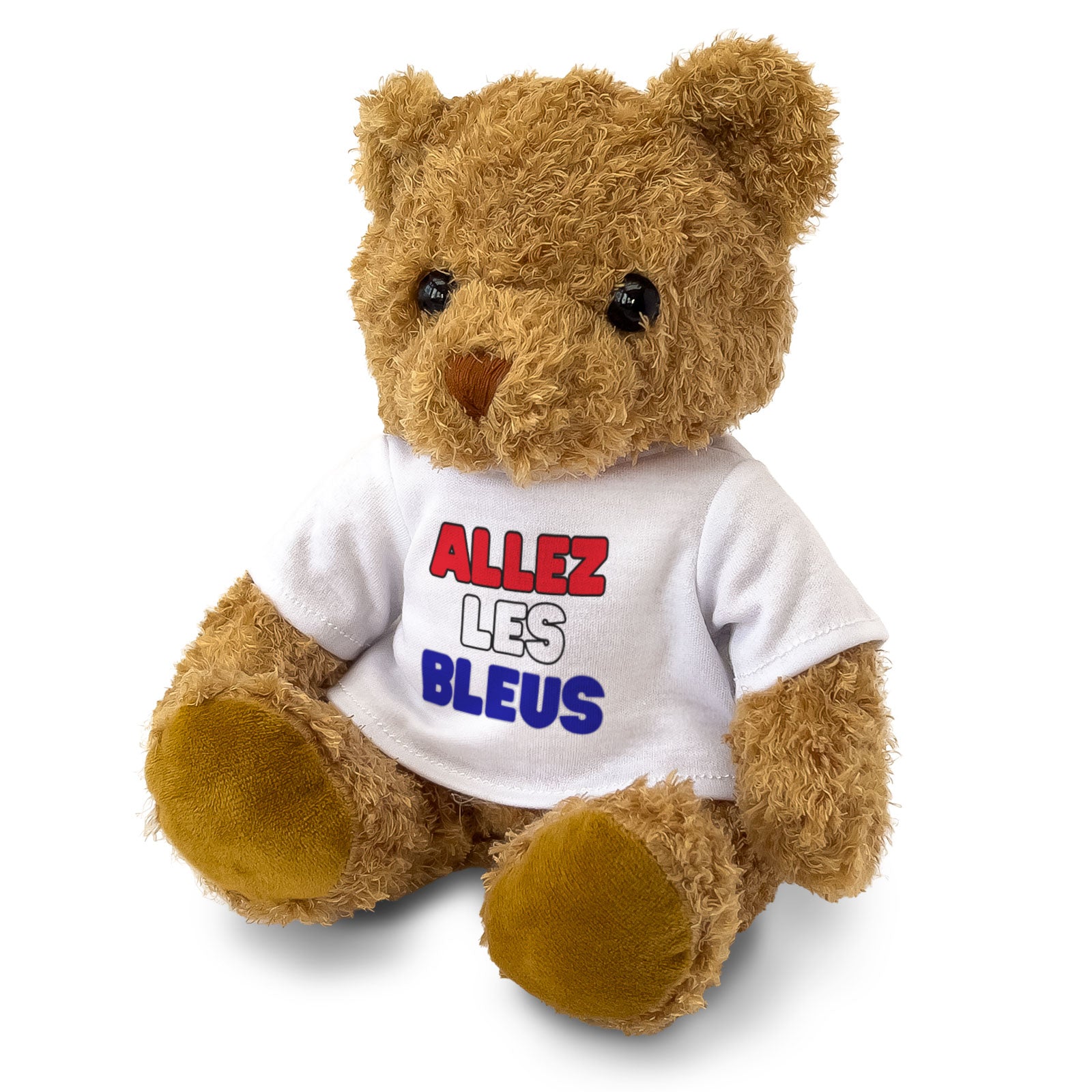 ALLEZ LES BLEUS - Teddy Bear - Cute Funny - French Football Fan Gift Present