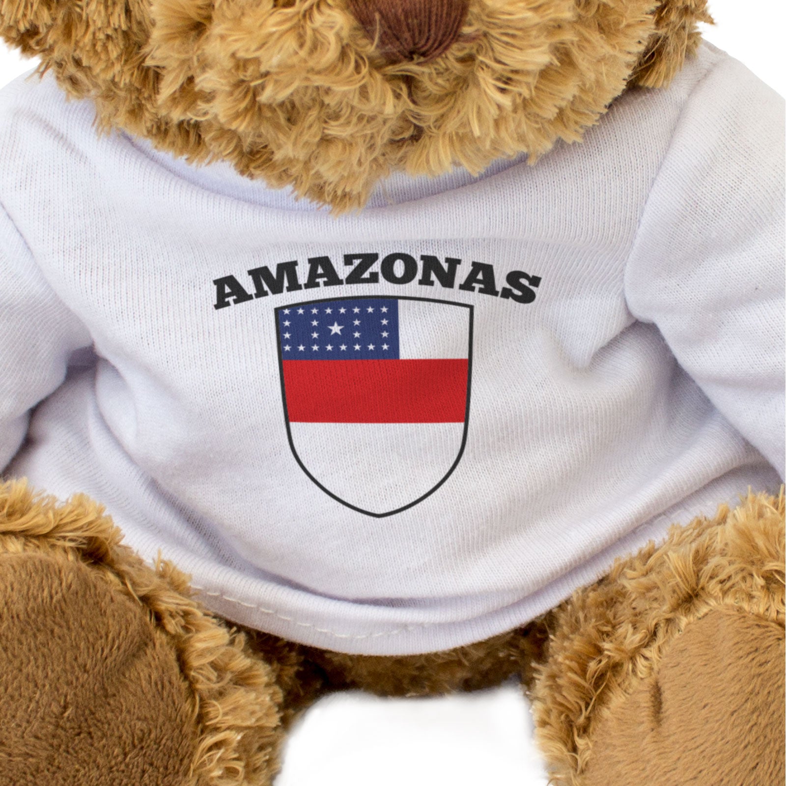 AMAZONAS FLAG - Teddy Bear - Cute Cuddly Soft Adorable - Brazil Gift Present