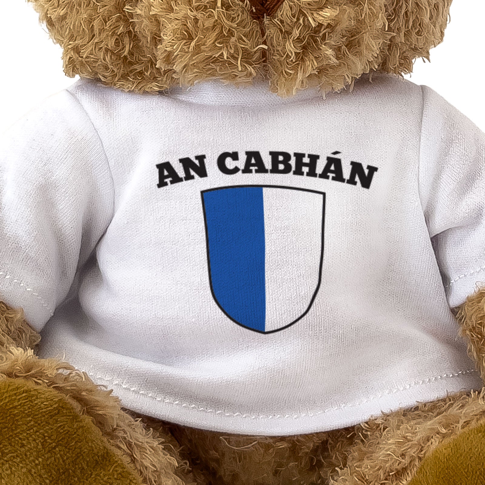 AN CABHÁN (CAVAN) COUNTY COLOURS - Teddy Bear - Ireland Gaeilge Gift Present