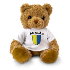 AN CLÁR (CLARE) COUNTY COLOURS - Teddy Bear - Ireland Gaeilge Gift Present