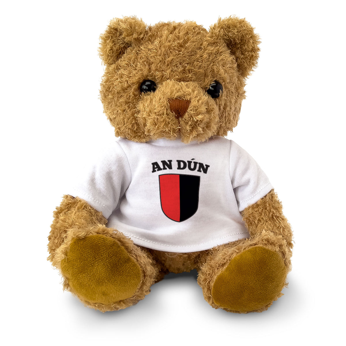 AN DÚN (DOWN) COUNTY COLOURS - Teddy Bear - Ireland Gaeilge Gift Present