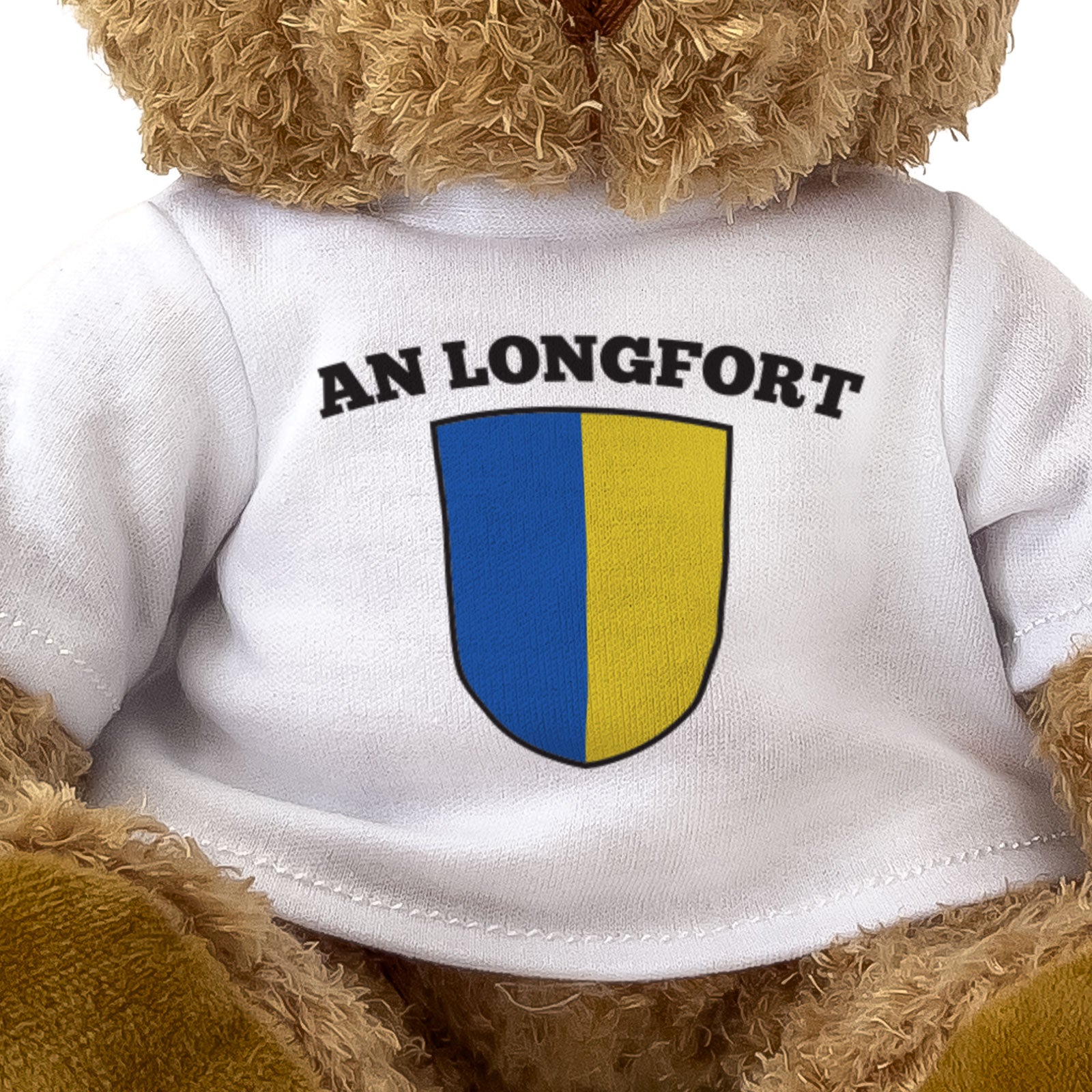 AN LONGFORT (LONGFORD) COUNTY COLOURS - Teddy Bear - Ireland Gift Present