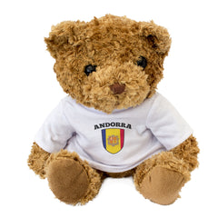 Andorra Flag - Teddy Bear - Gift Present