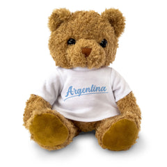 ARGENTINA (SCRIPT) - Teddy Bear - Cute Soft Funny - Argentinian Gift Present