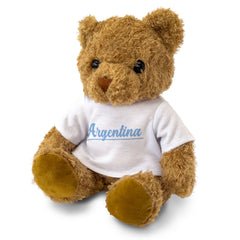 ARGENTINA (SCRIPT) - Teddy Bear - Cute Soft Funny - Argentinian Gift Present