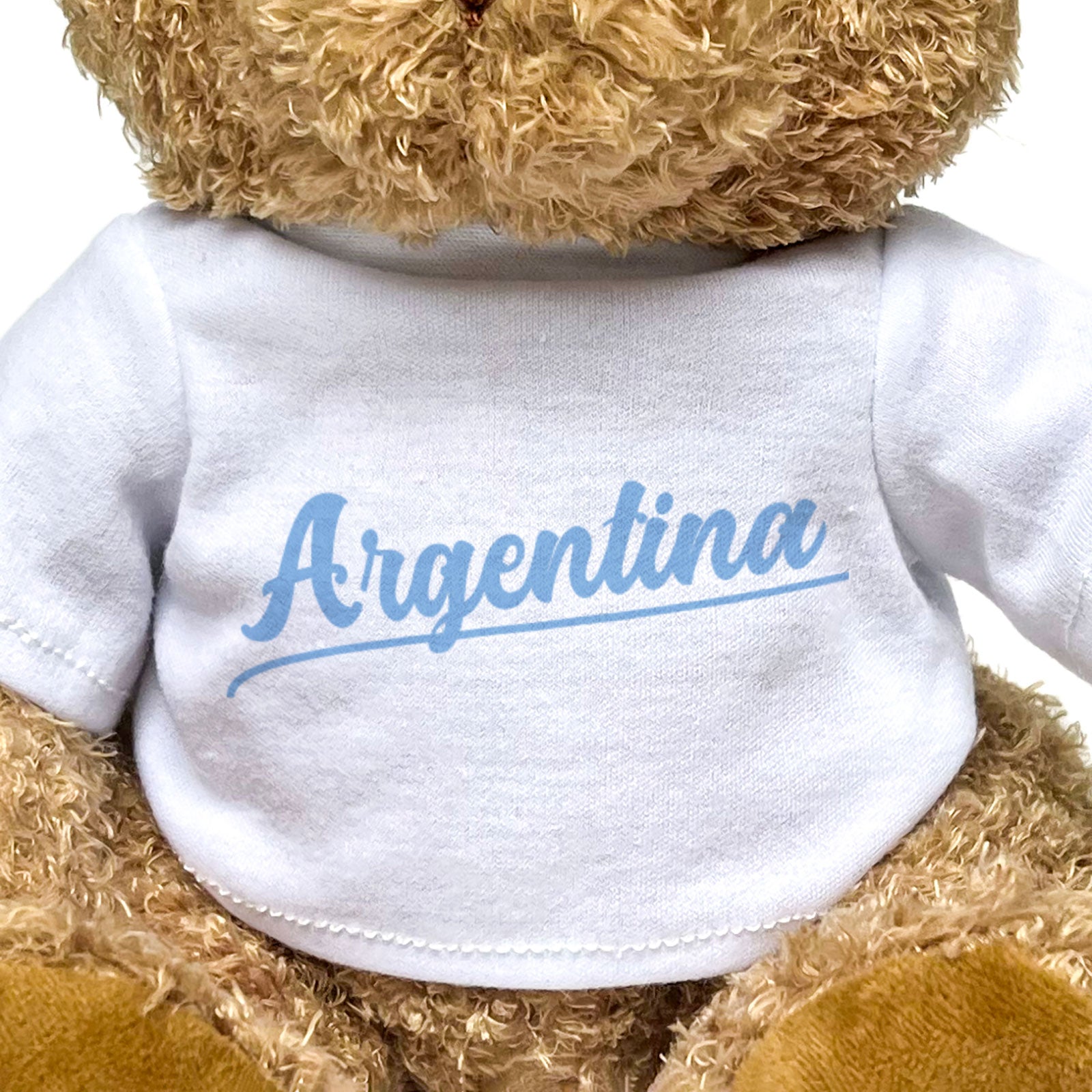 ARGENTINA (SCRIPT) - Teddy Bear - Cute Soft Funny - Argentinian Gift Present