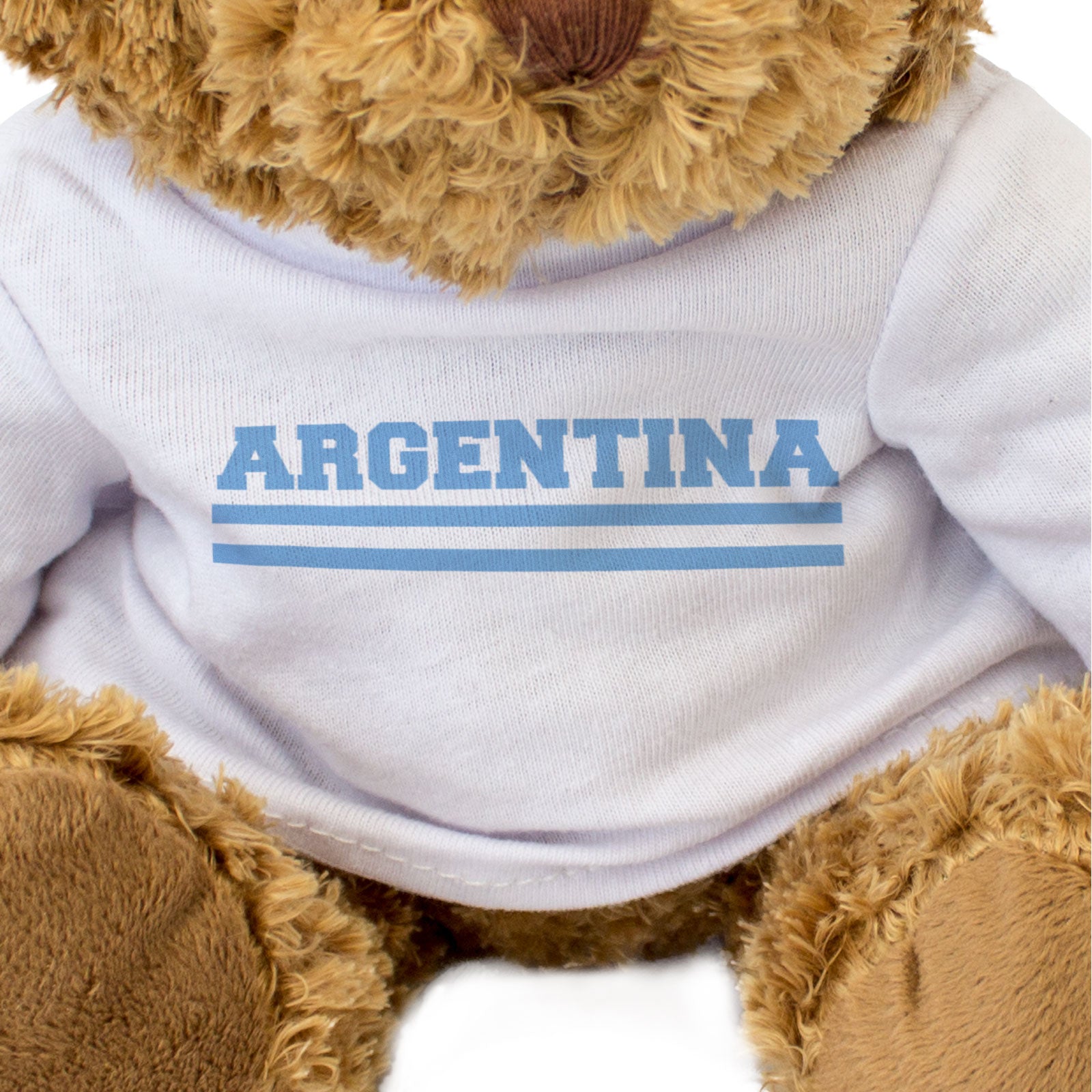 ARGENTINA FLAG STRIPES - Teddy Bear - Cute Funny - Souvenir Gift Present