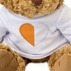 ARMAGH COUNTY COLOURS HEART - Teddy Bear - Cute - Ireland Gift Present