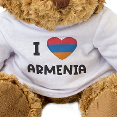 I Love Armenia Flag - Teddy Bear