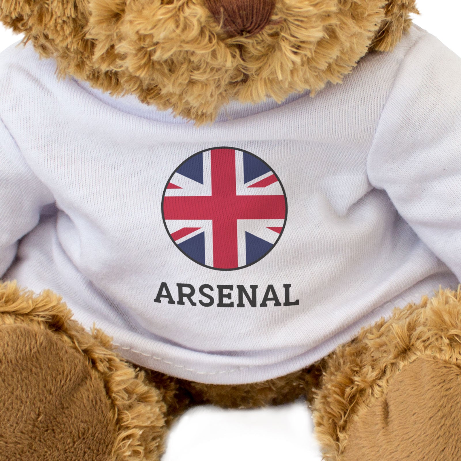 ARSENAL (BRITISH FLAG ROUNDEL) - Teddy Bear - Funny Souvenir Gift Present
